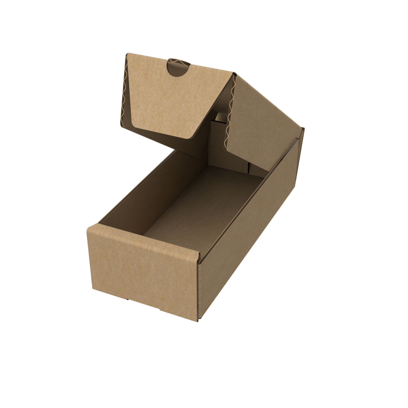 12x5x3cm E-ticaret Kutusu (Üstten Açmalı Kilitsiz)