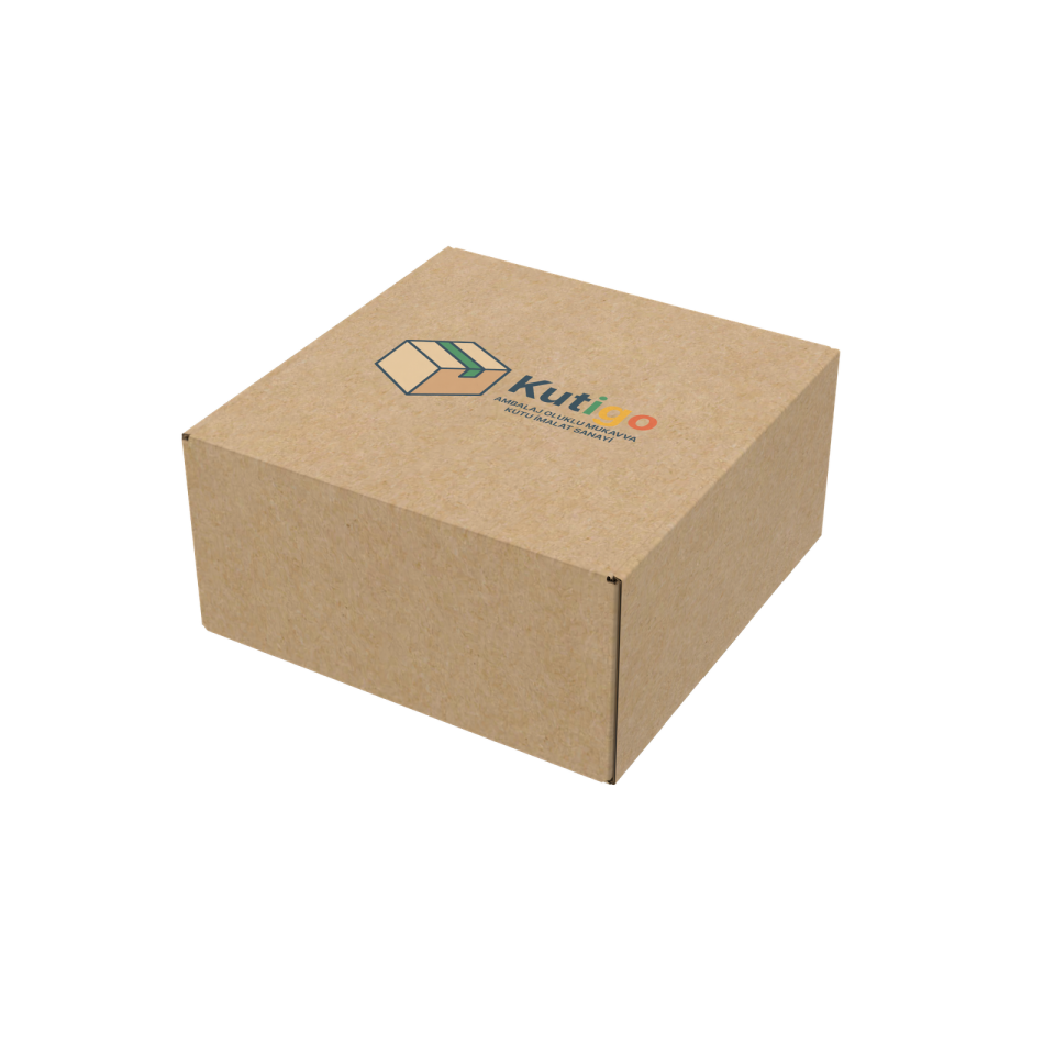 25x25x12cm E-ticaret Kutusu (Üstten Açmalı Kilitli)
