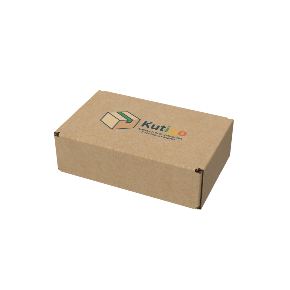 13x8x3,7cm E-ticaret Kutusu (Üstten Açmalı Kilitli)